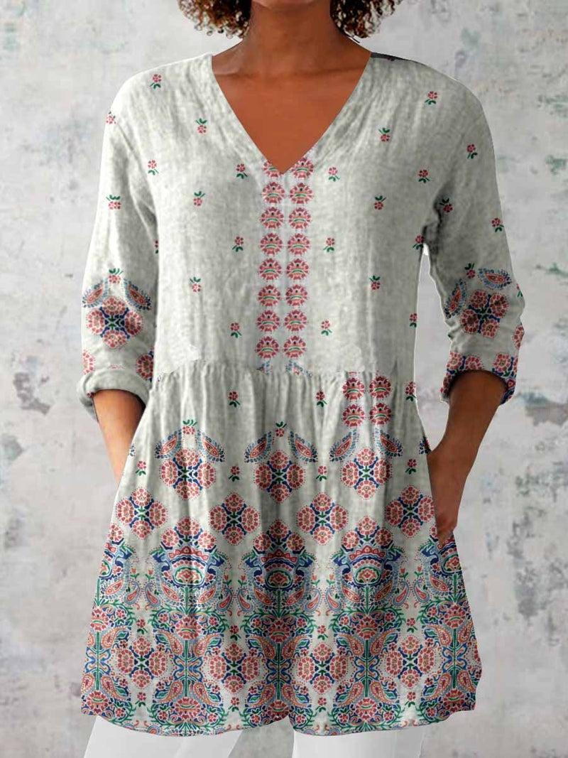 Timeless Vintage Style Top