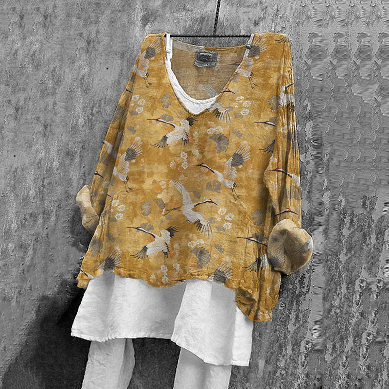 Timeless Vintage Style Blouse