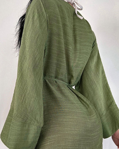 Kali® | Vacation V-neck Bikini Dress