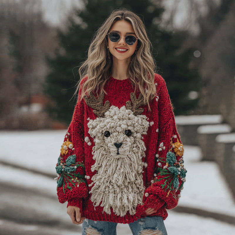 Timeless Vintage Style Jumper