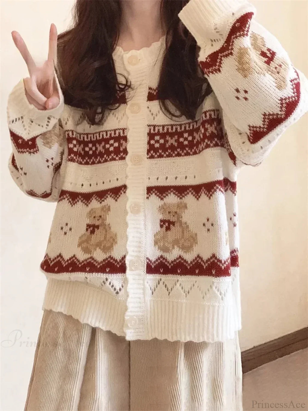 Timeless Vintage Style Cardigan