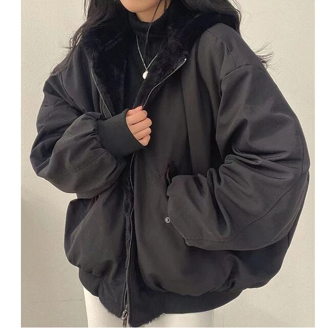 LM | Oversized luxury winter coat