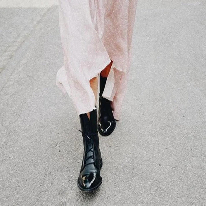Vintage Inspired Orthopedic Boots