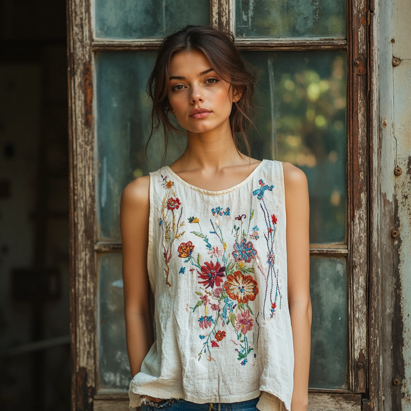 Vintage Inspired Top