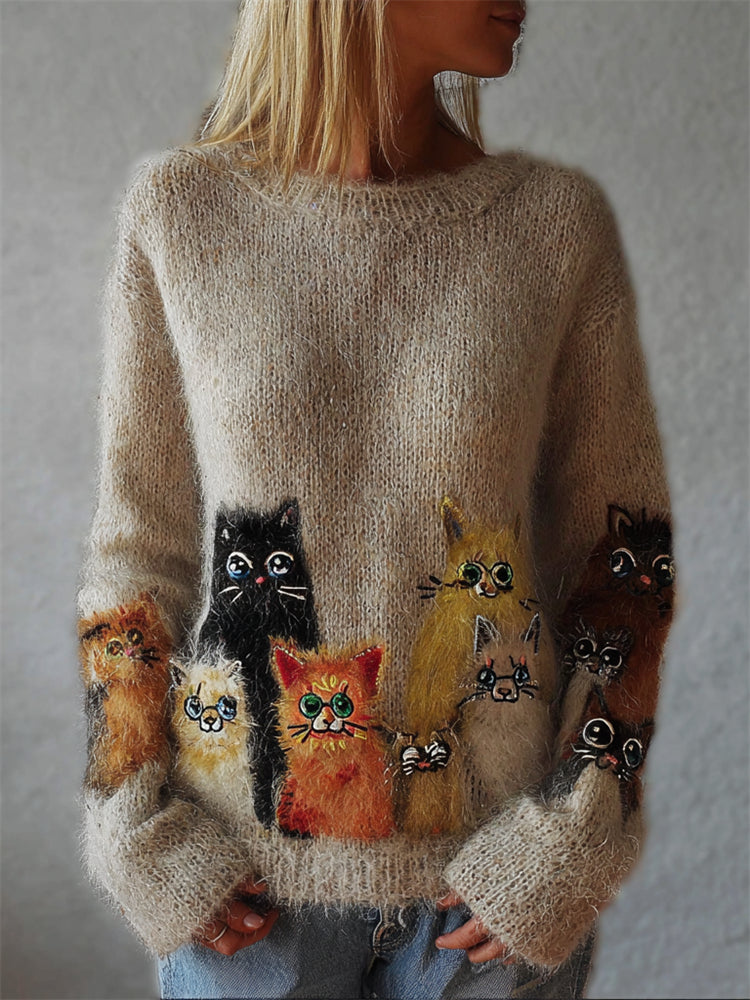 Timeless Vintage Style Jumper