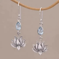 Dangling Blossom Earrings