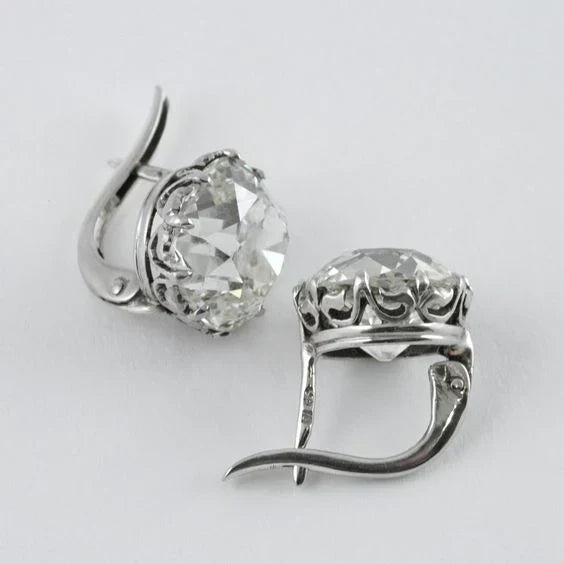 1+1 Offer: Layered Zirconia Ring + Zirconia Silver Earrings