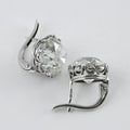 Zirconia Silver Earrings