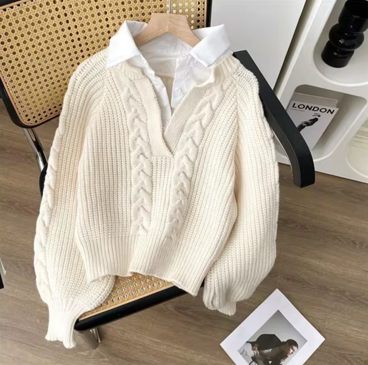 Timeless Vintage Style Jumper