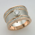 Zirconia Belt Ring