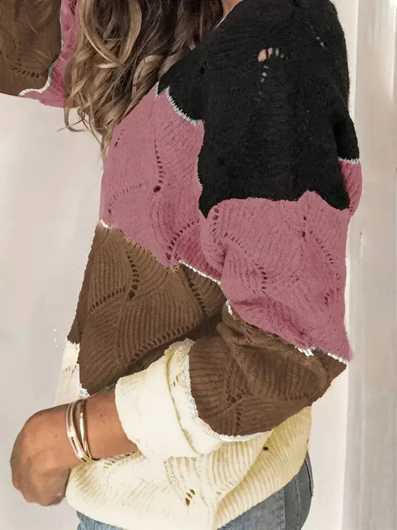 LM | Sweater with V-neck