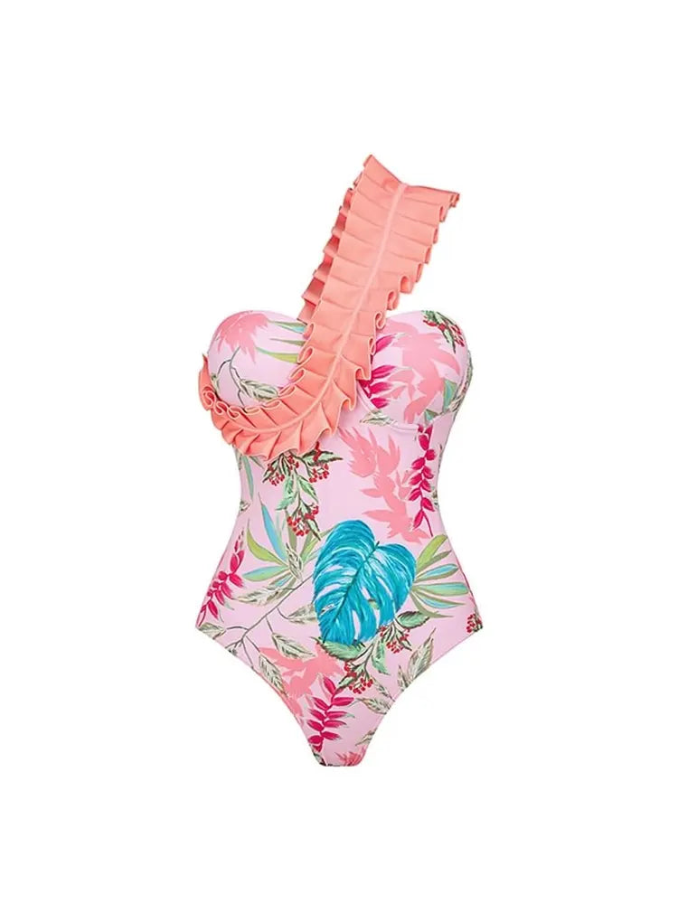 One-Shoulder Swimsuit