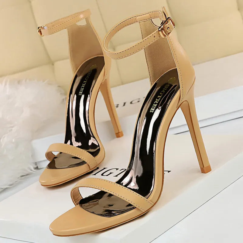 A Vintage Style Sandals with Delicate Timeless Details
