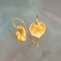 Golden Leaf Earrings