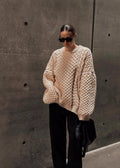 Well Tailored Sweater with a Graceful Silhouette
