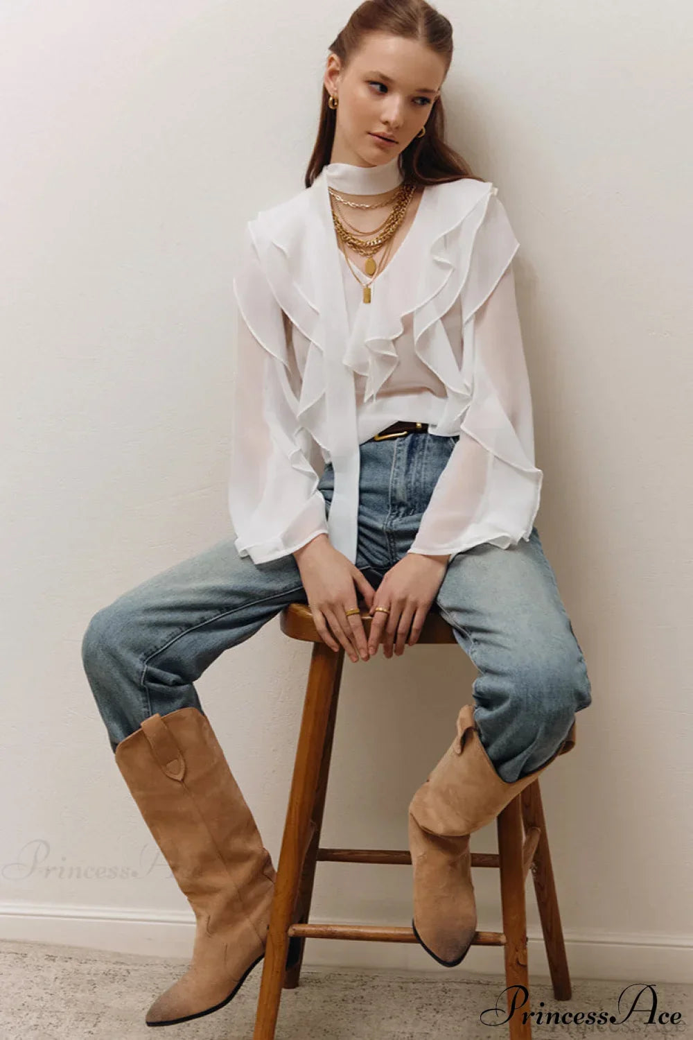 Gracefully Designed Blouse