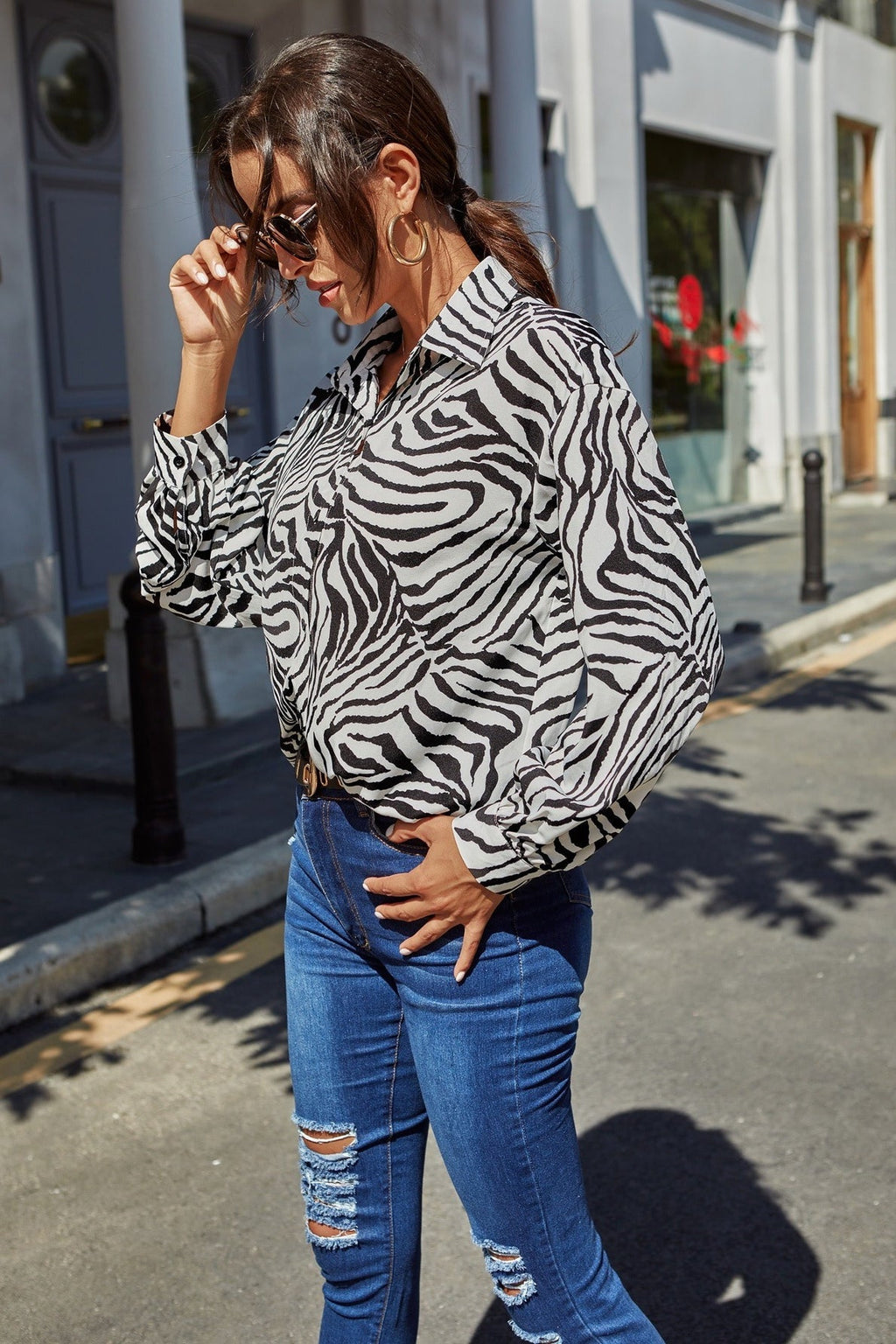Timeless Vintage Style Blouse