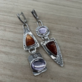 Silver & Crystal Earrings