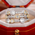 Bright Gold & Silver Ring