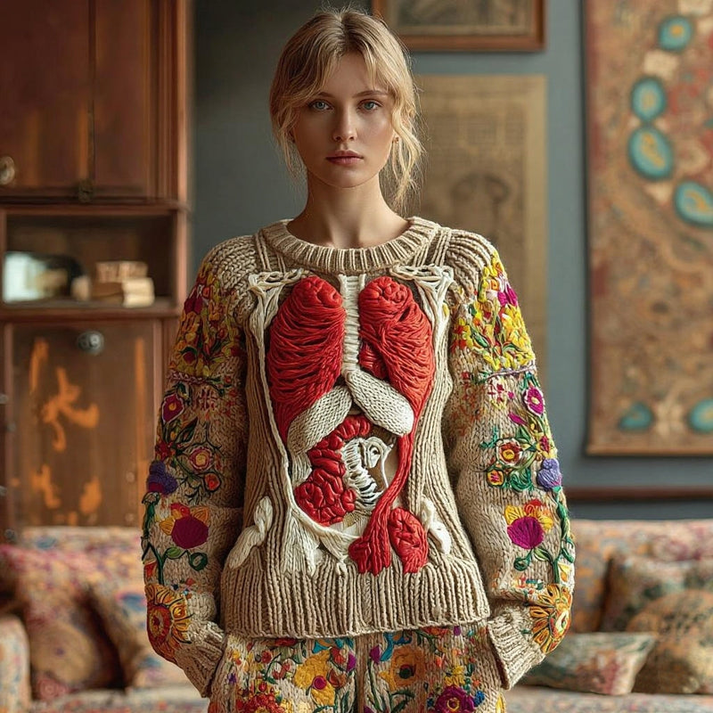 Timeless Vintage Style Jumper