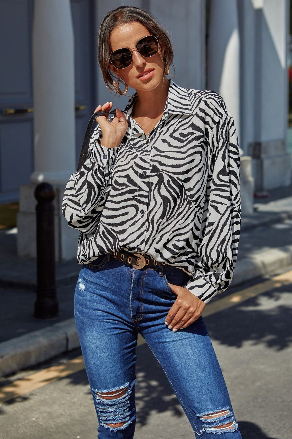 Timeless Vintage Style Blouse