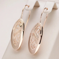 Hollow Gold Earrings