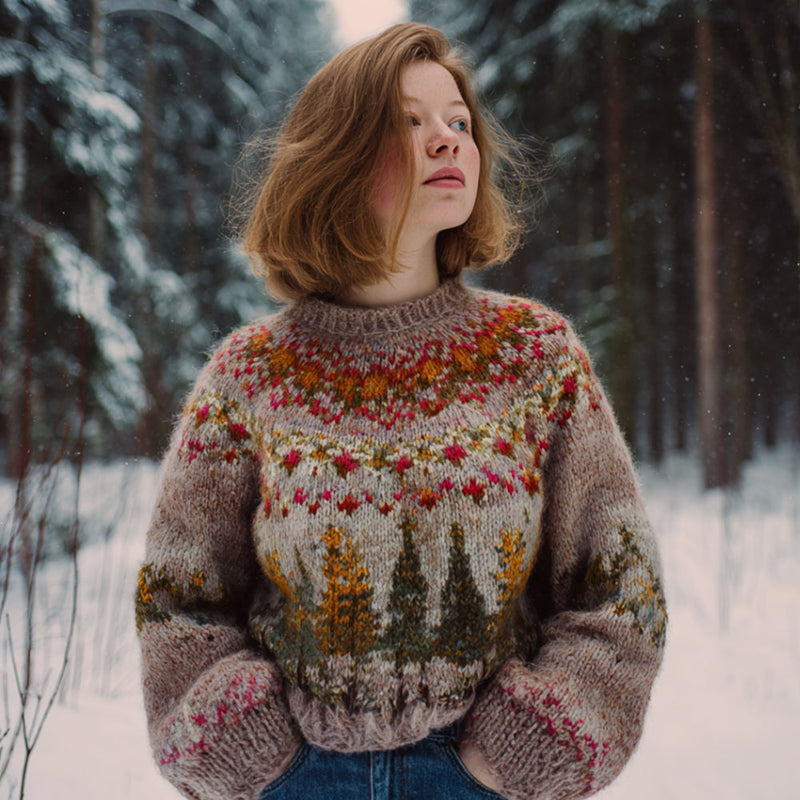 Timeless Vintage Style Jumper