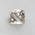 Rose Silver Ring