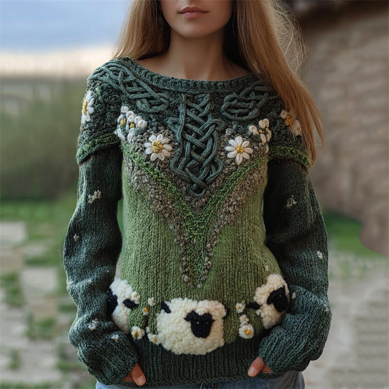 Timeless Vintage Style Jumper