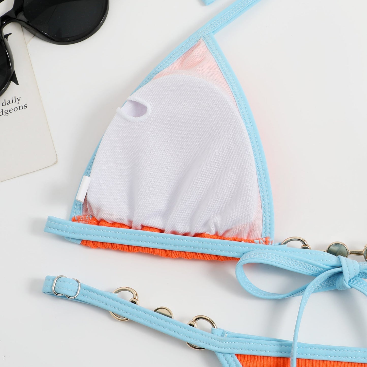 Bronwyn® | Brazilian Bikini Bottom and Triangle Top, Pink Edition