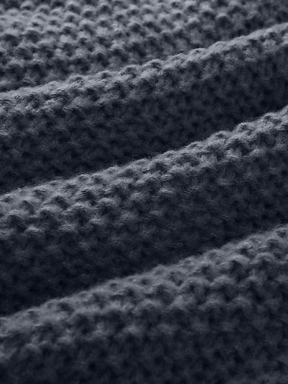 LM | Cardigan with hood in chunky knit