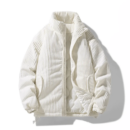 LM | Ribbed velvet jacket