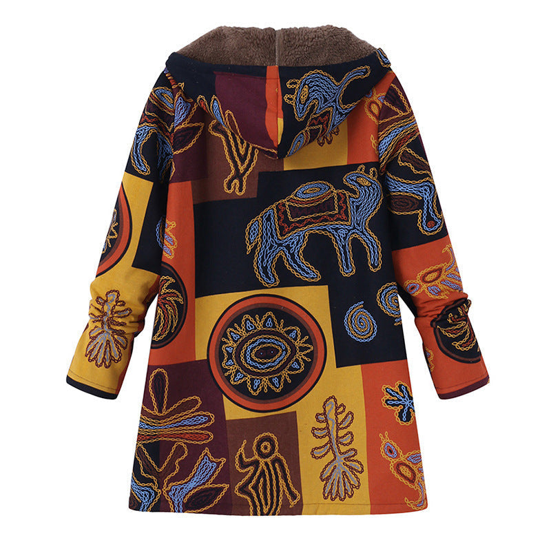 LM | Vintage patterned jacket