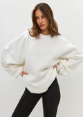 Well Tailored Pullover with a Graceful Silhouette