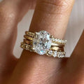 Zirconia Bright Ring Set