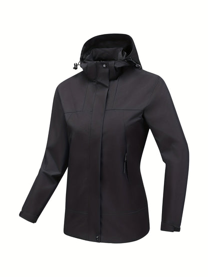 LM | Waterproof outdoor sports jacket with hood for women