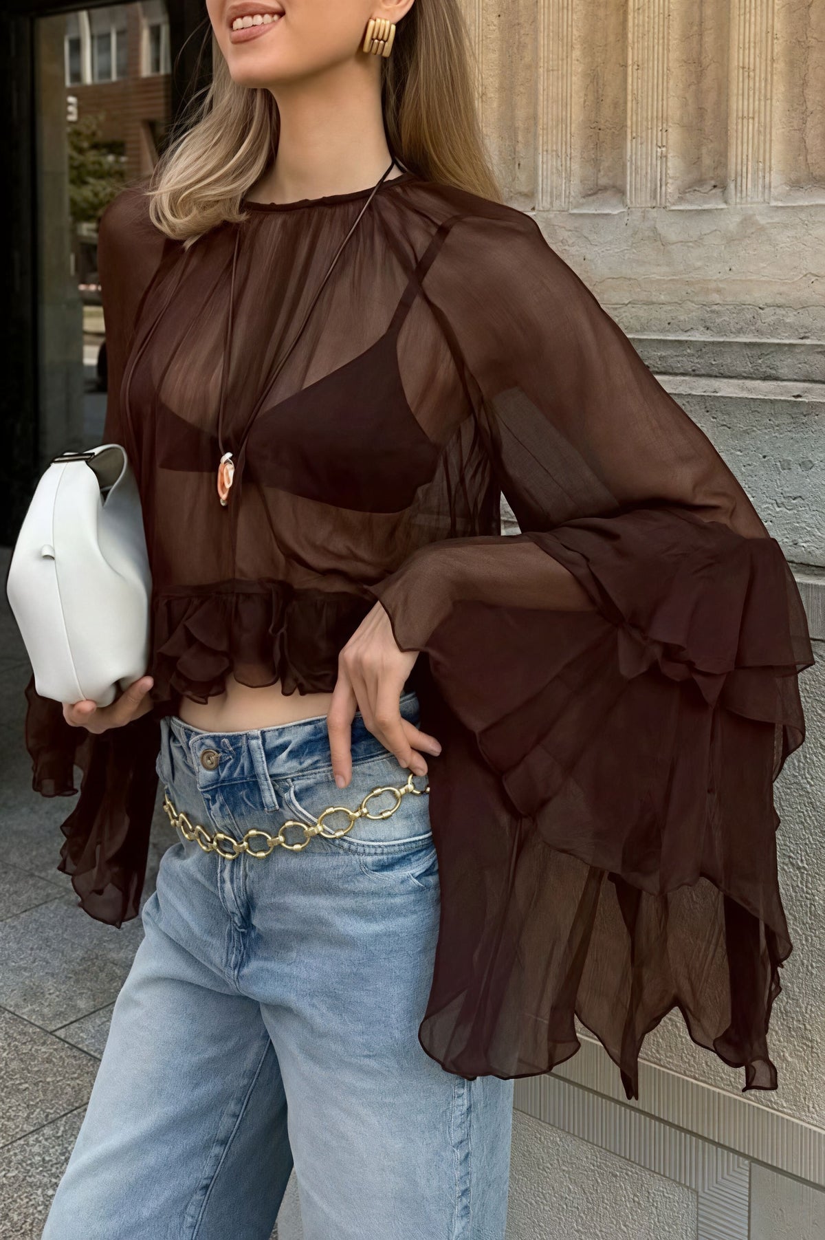 Timeless Vintage Style Blouse