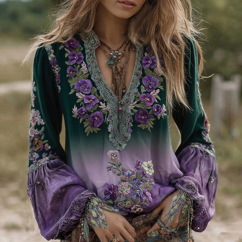 Timeless Vintage Style Blouse