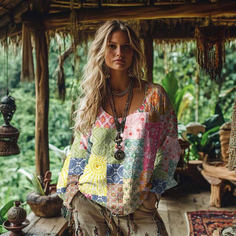 Timeless Vintage Style Blouse