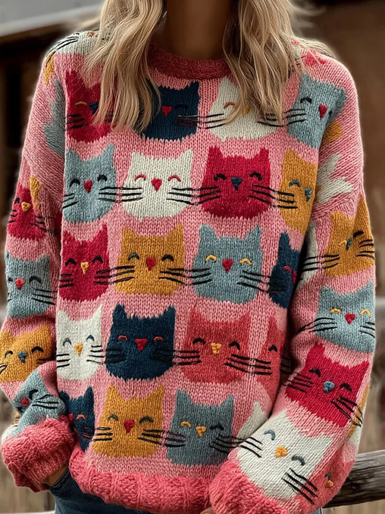 Timeless Vintage Style Jumper