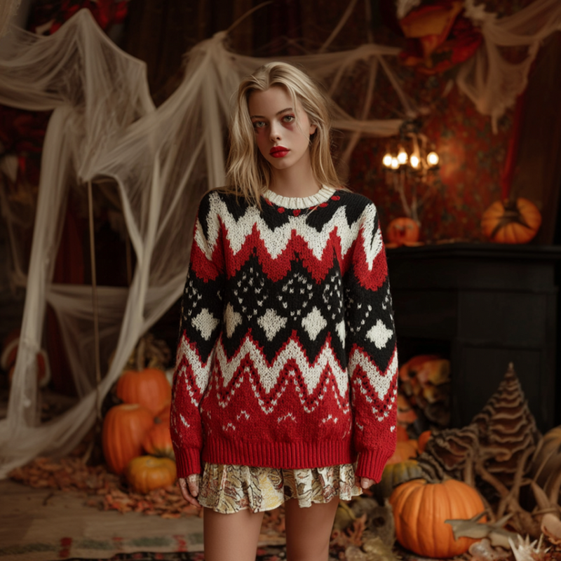 Timeless Vintage Style Jumper