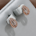 Bright Hollow Basket Earrings