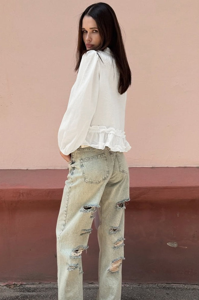Timeless Vintage Style Blouse