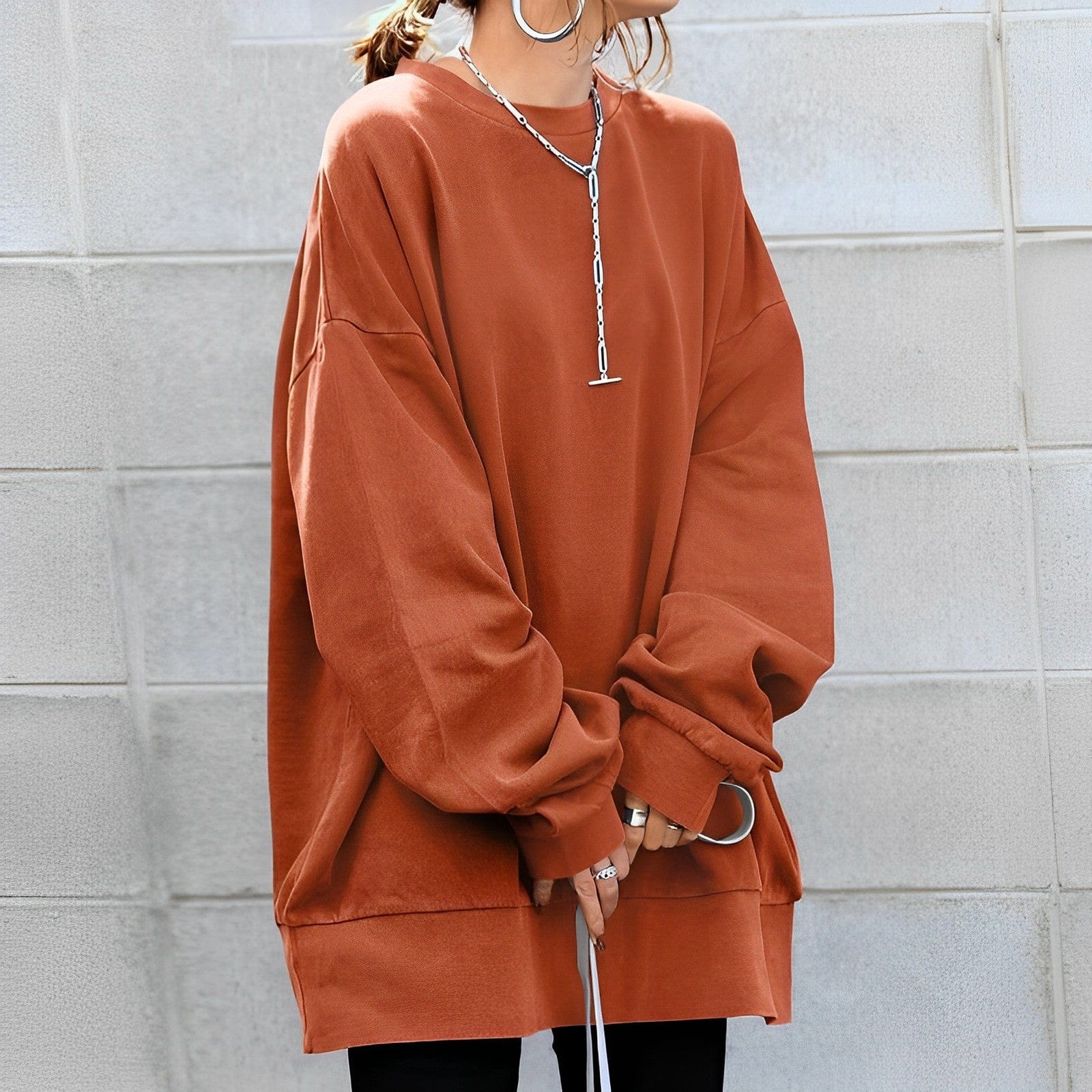 LM | Oversized designer sweater