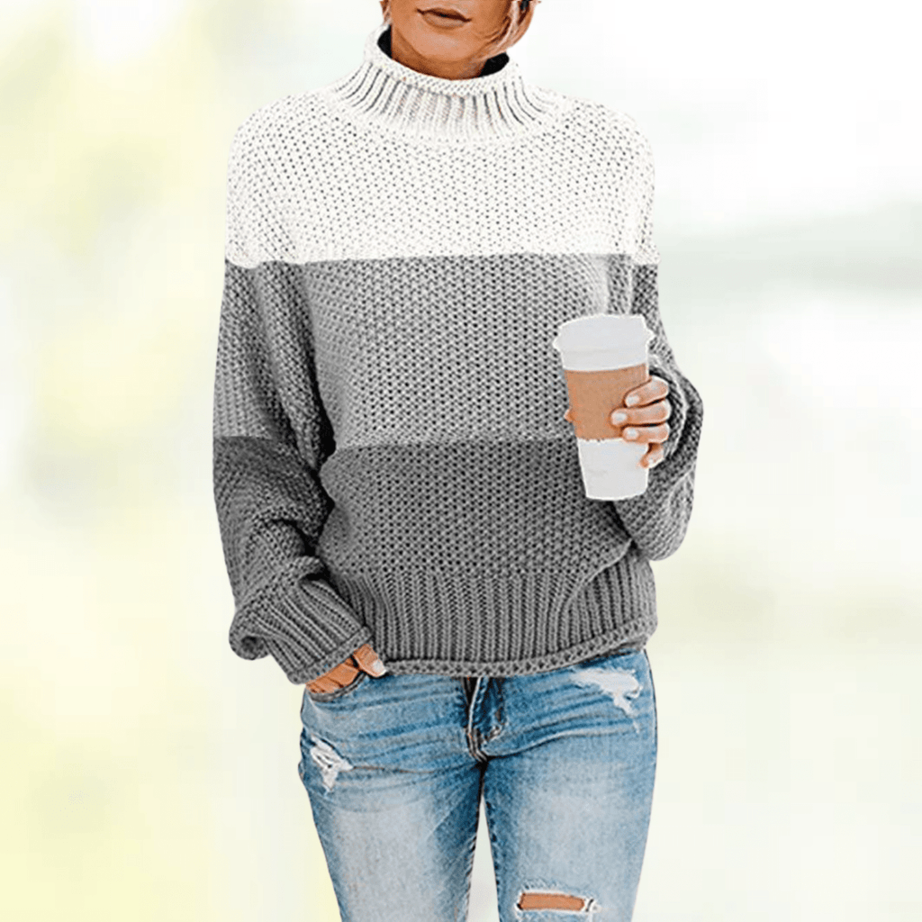 LM | Elegant striped sweater