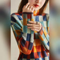 LM | Elegant plaid sweater