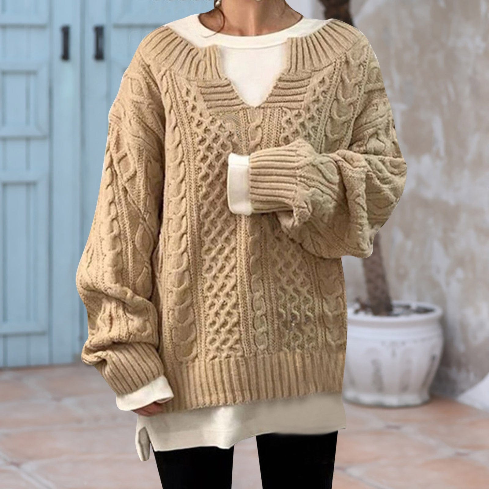 LM | Elegant knitted sweater