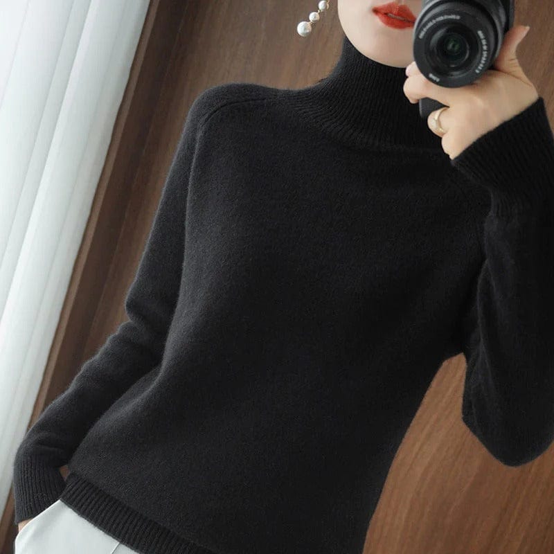 LM | Stylish turtleneck sweater