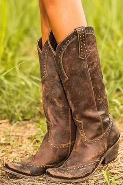 Vintage Inspired Orthopedic Boots