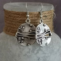 Wave Silver Earrings